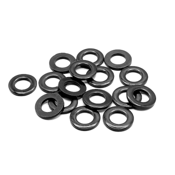 Podkładka okrągła nierdzewna czarna DIN 125 A2